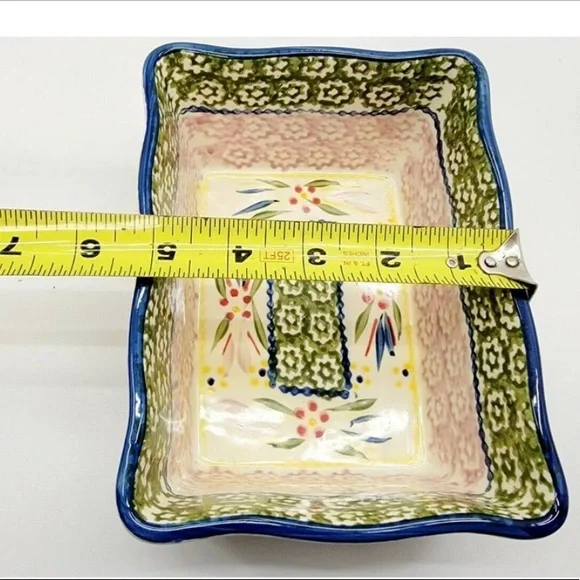 1 Quart Temp-tations Bakeware with rack. Old World design - Picture 3 of 3